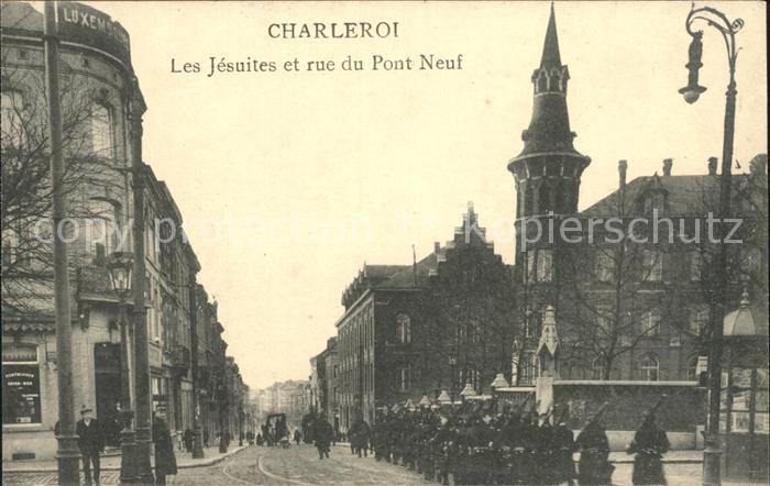 Charleroi Wallonie Les Jésuites rue du Pont Neuf