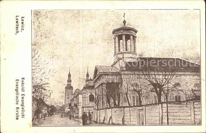 Lowitsch Lowicza Evangelische Kirche
