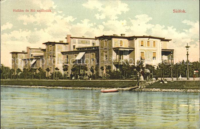 Siofok Hullám és Sió szallodák