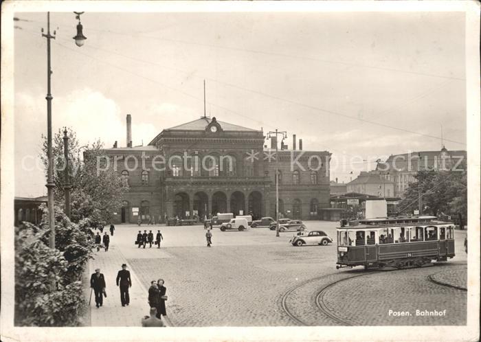 Posen Poznan Bahnhof