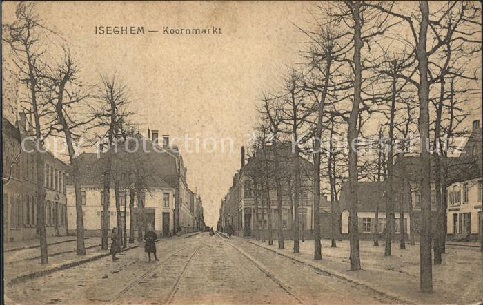 Iseghem Flandre Koornmarkt