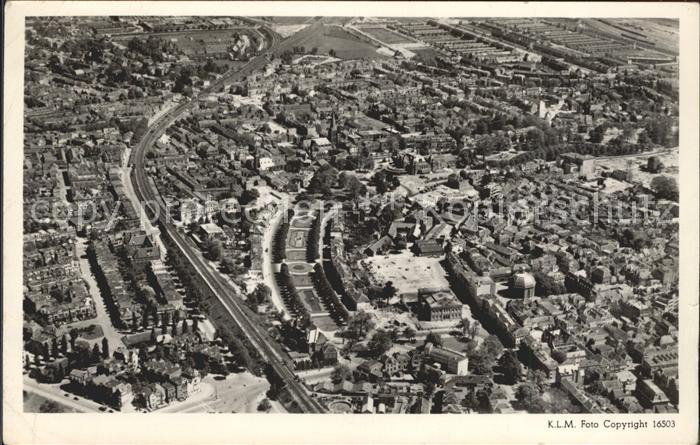 Arnhem Saint Jansbuitensingel Fliegeraufnahme