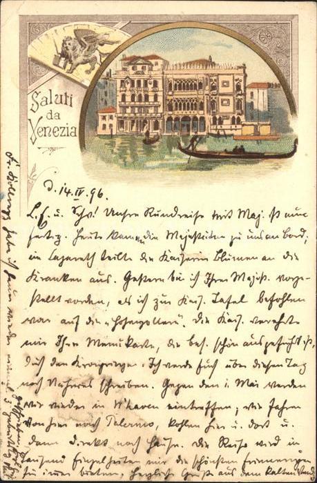 Venezia Venedig Gondel