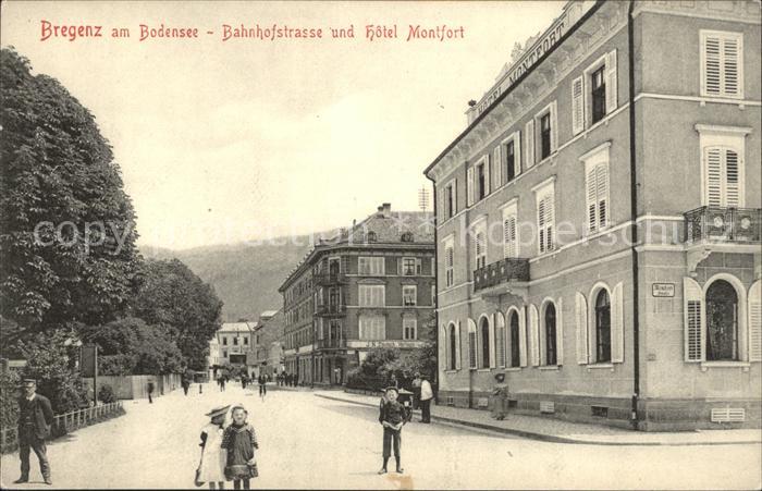Bregenz Vorarlberg Bahnhofstrasse Hotel Montfort