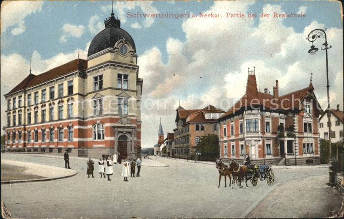 Schwenningen Neckar Partie an der Realschule