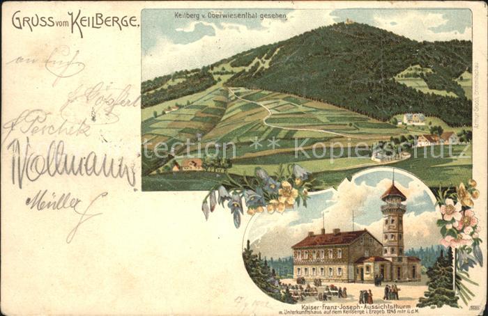 Keilberg Tschechien Keilberg von Oberwiesenthal gesehen