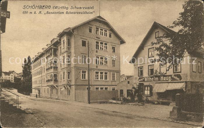 Schoemberg Schwarzwald Sanatorium Schwarzwaldheim