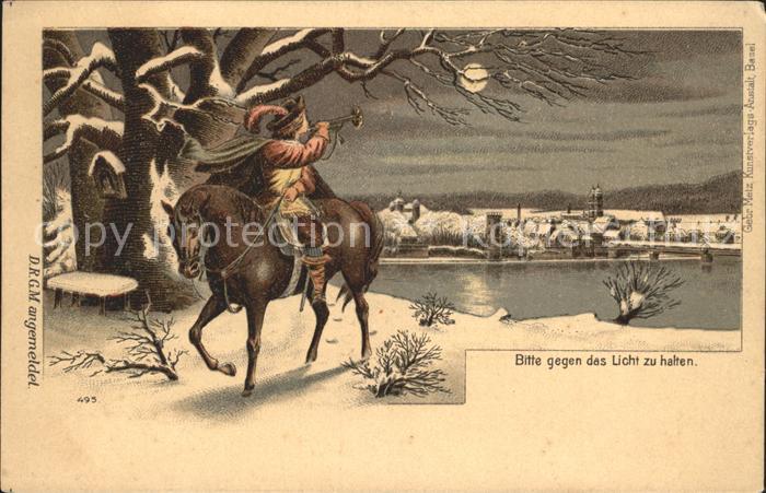 Bad Saeckingen Mondschein Reiter