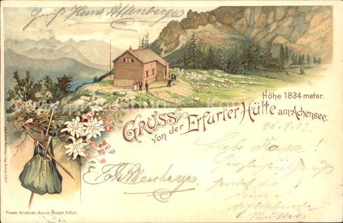 Achensee Erfurter Huette