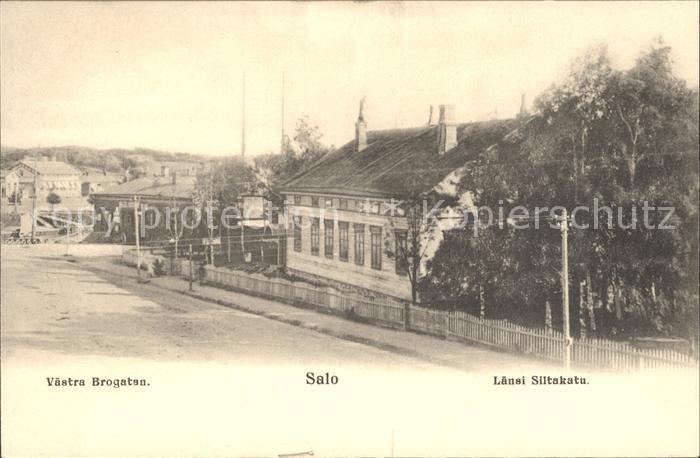 Salo Finnland Vastra Brogatan Lausi Siltakatu