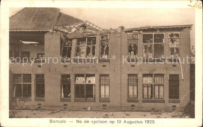 Borculo Na de cycloon op 10 Augustus 1925