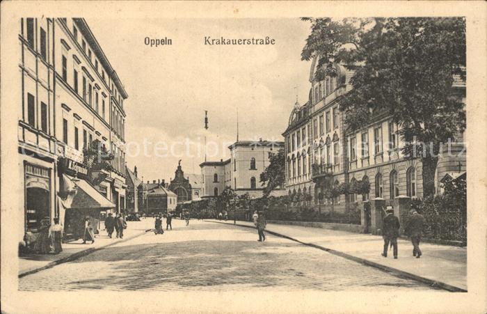 Oppeln Oberschlesien Opole Krakauerstrasse