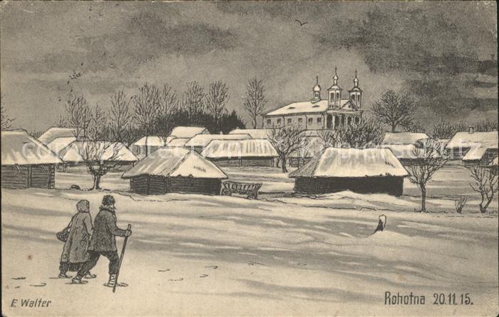 Rohozna Rohosna Kuenstlerkarte