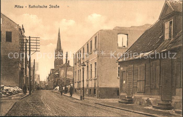 Mitau Katholische Strasse