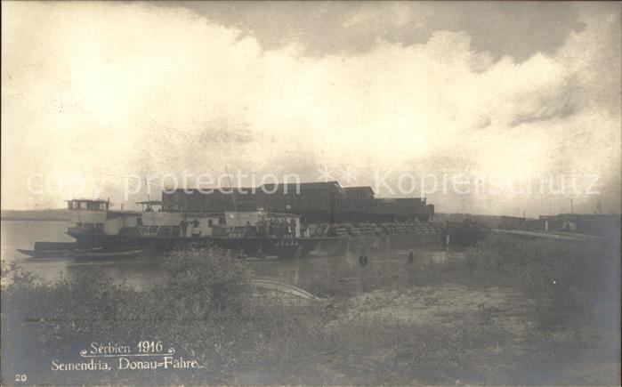 Semendria Jezava Donau Faehre