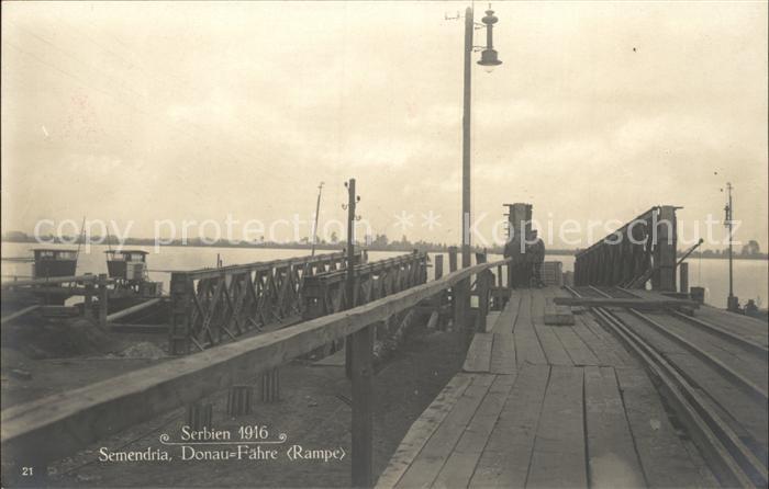 Semendria Jezava Donau Faehre