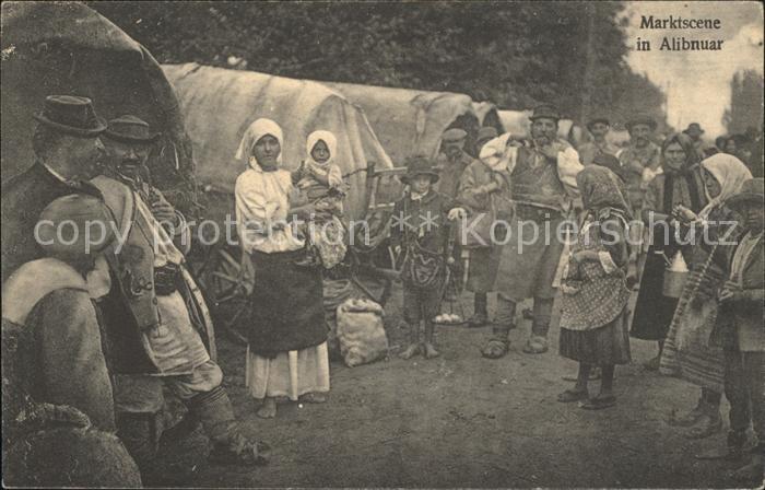 Alibunar Marktszene