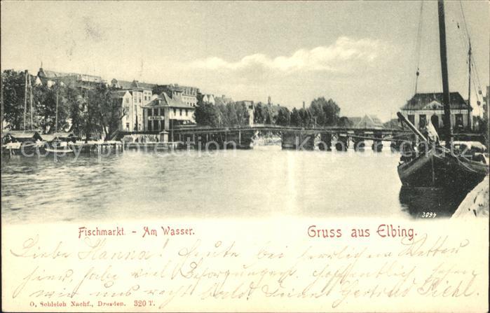 Elbing Elblag Fischmarkt