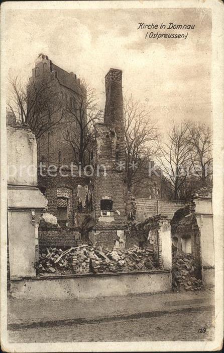Domnau Ostpreussen Kirche