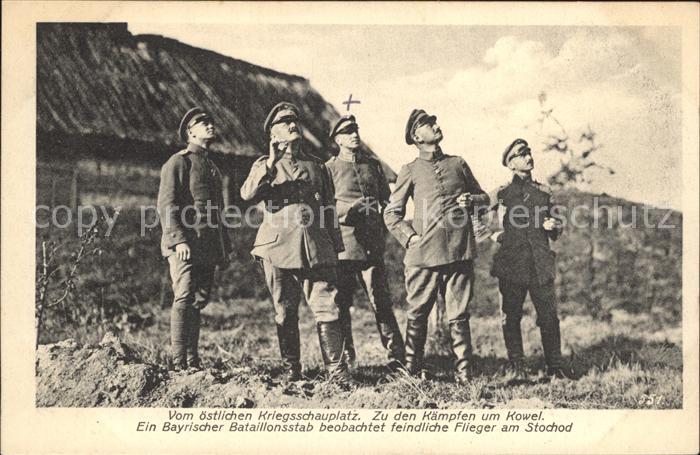 Kowel Ukraine Bayrischer Bataillonsstab Stochod