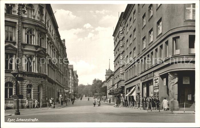 Eger Cheb Tschechien Schanzstrasse