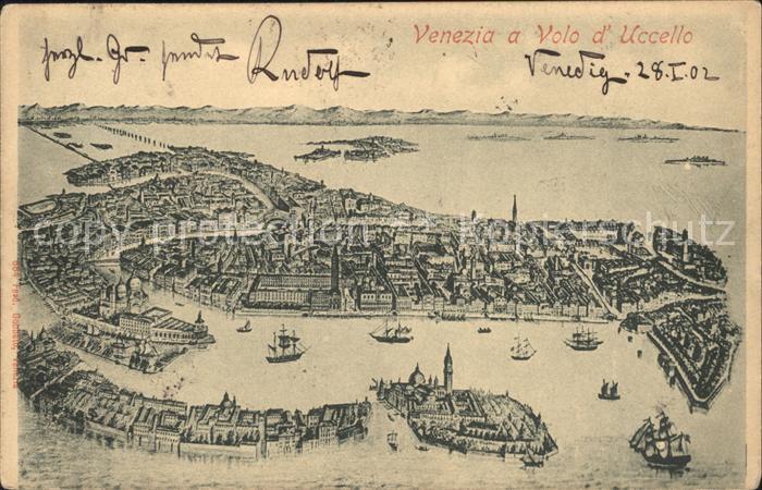 Venezia Venedig Volo d´Uccello