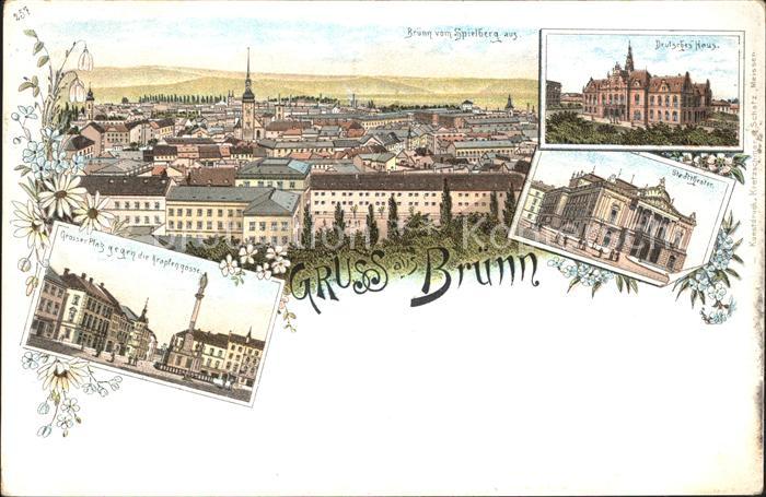 Bruenn Brno Grosser Platz Stadttheater