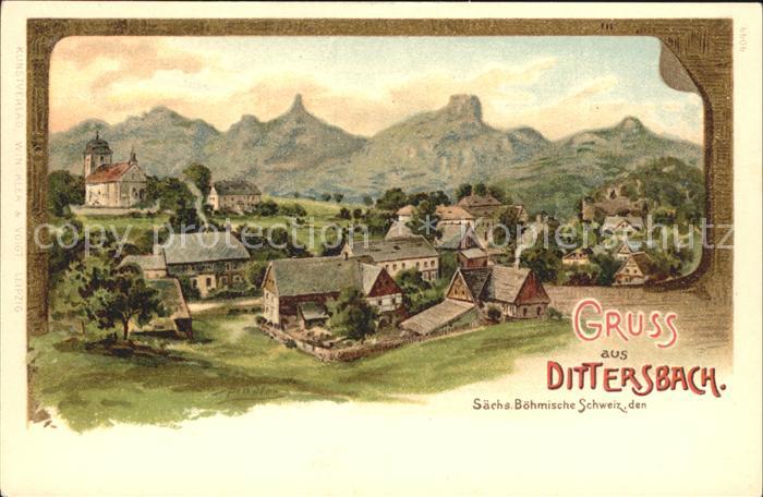 Dittersbach Jetrichovice Kuenstlerkarte