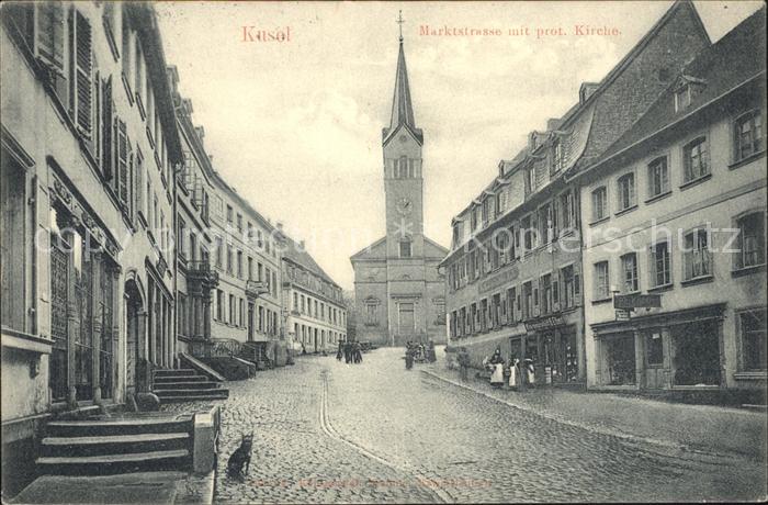 Kusel Marktstrasse protestanische Kirche