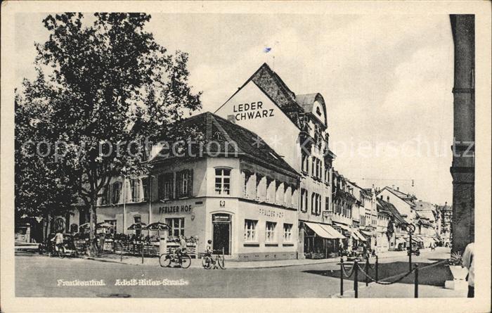 Frankenthal Pfalz A.H.-Strasse Pfalzer Hof