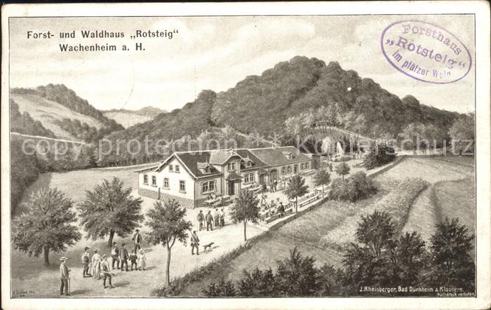 Wachenheim Weinstrasse Forst- und Waldhaus Rotsteig