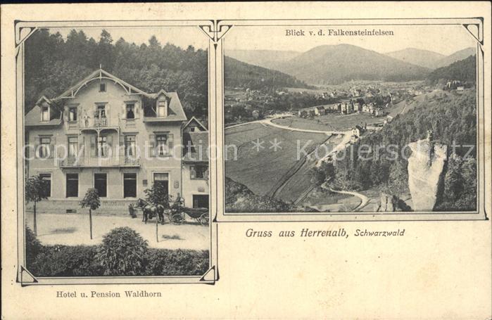 Bad Herrenalb Hotel-Pension Waldhorn