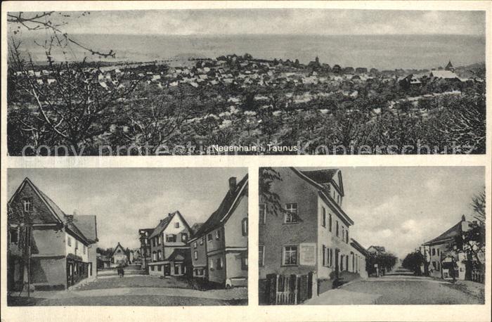 Neuenhain Taunus Strassenansichten