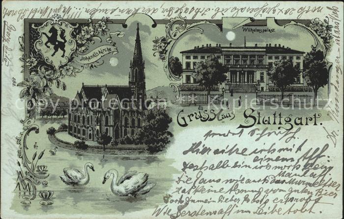 Stuttgart Wilhelmspalast Johanniskirche