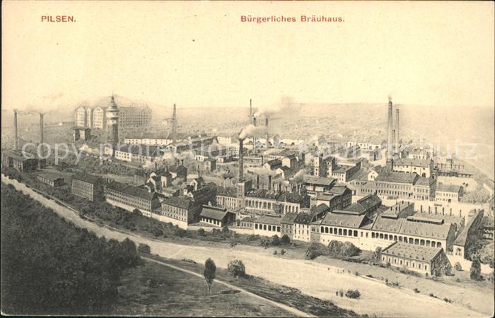 Pilsen Plzen Czechia Buergerliches Braeuhaus