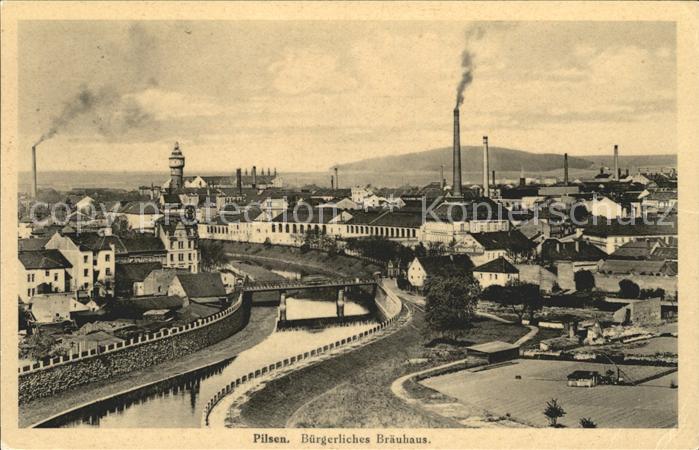 Pilsen Plzen Czechia Buergerliches Braeuhaus