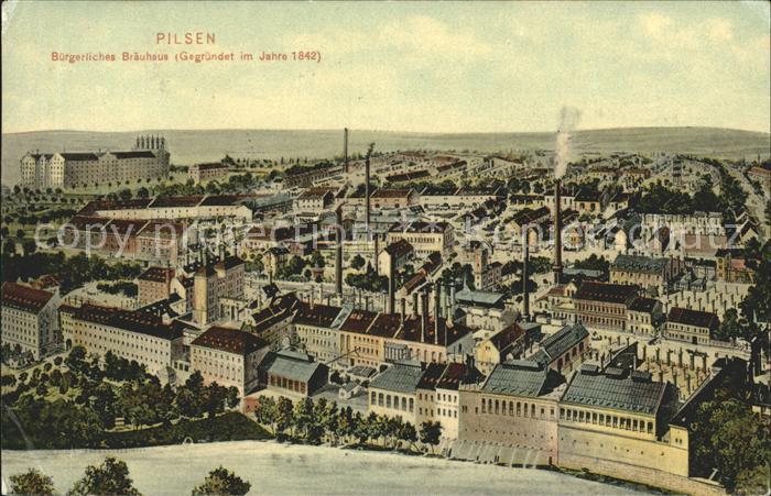 Pilsen Plzen Czechia Buergerliches Braeuhaus