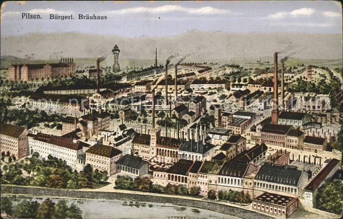 Pilsen Plzen Czechia Buergerliches Braeuhaus