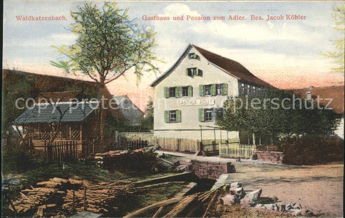 Waldkatzenbach Gasthaus-Pension zum Adler