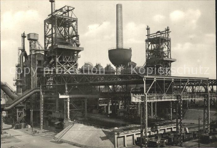 Borbeck Essen Hochofenwerk Friedrich Krupp Aktiengesellschaft