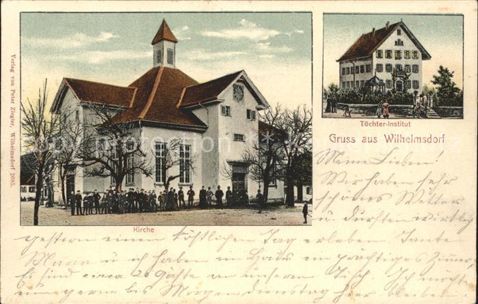 Wilhelmsdorf Wuerttemberg Kirche Toechter-Institut