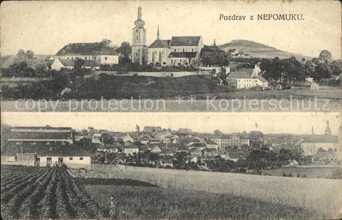 Nepomuk Pomuk Ortsansicht