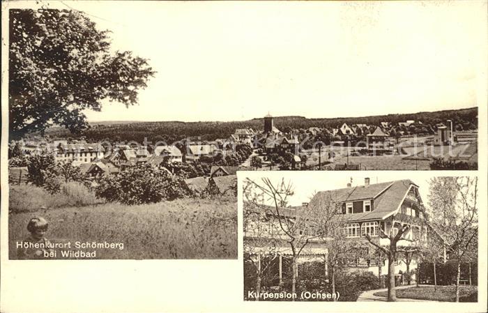 Schoemberg Schwarzwald Kurpension Ochsen