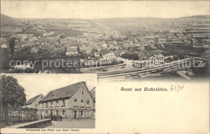 Hochstaetten Wirtschaft zur Pfalz