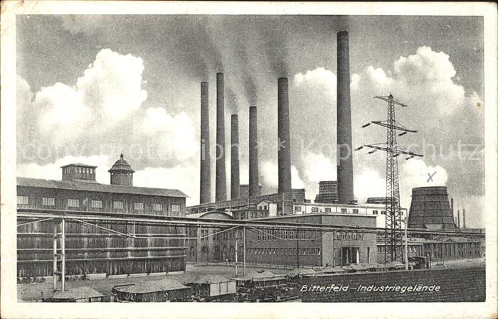 Bitterfeld Sachsen-Anhalt Industriegelaende