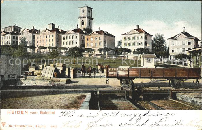Heiden AR Blick vom Bahnhof