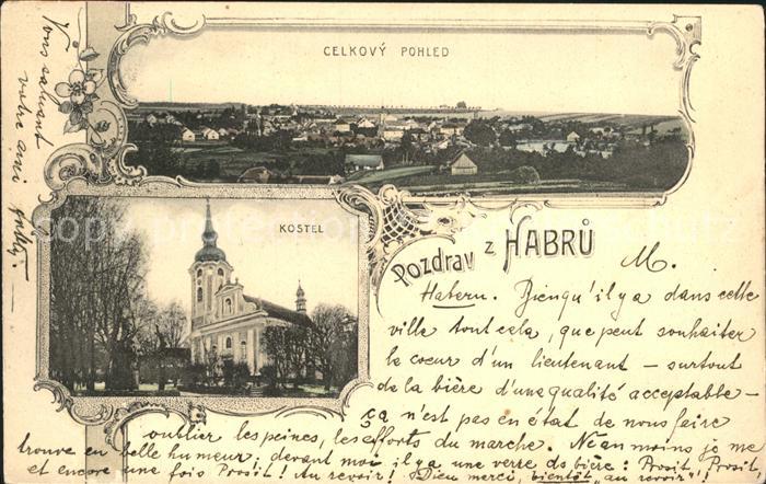 Habry Habern Kostel Celkovy Pohled