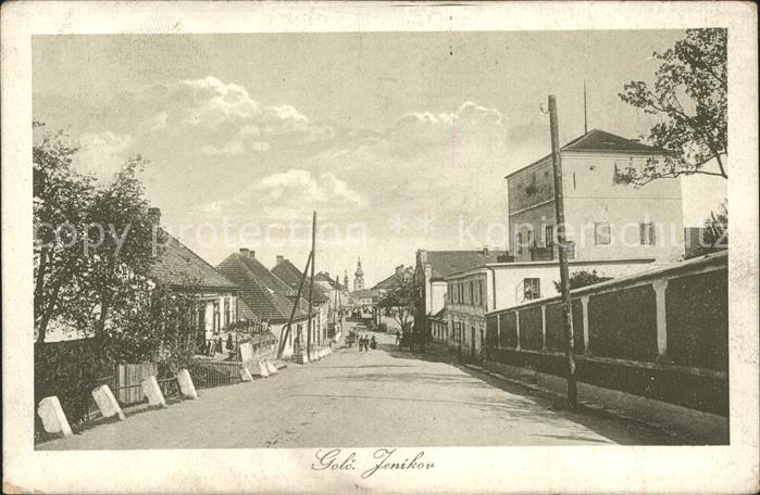 Golcuv Jenikov Goltsch-Jenikau Strassenansicht