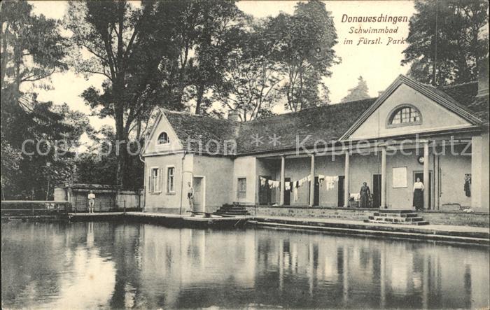 Donaueschingen Schwimmbad Fuerstlicher Park