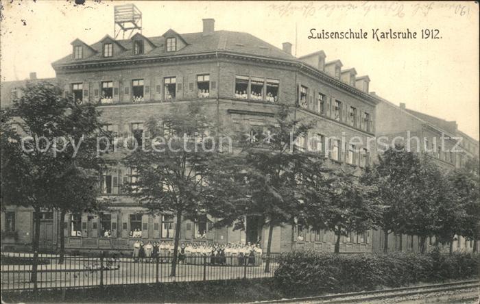 Karlsruhe Luisenschule 1912
